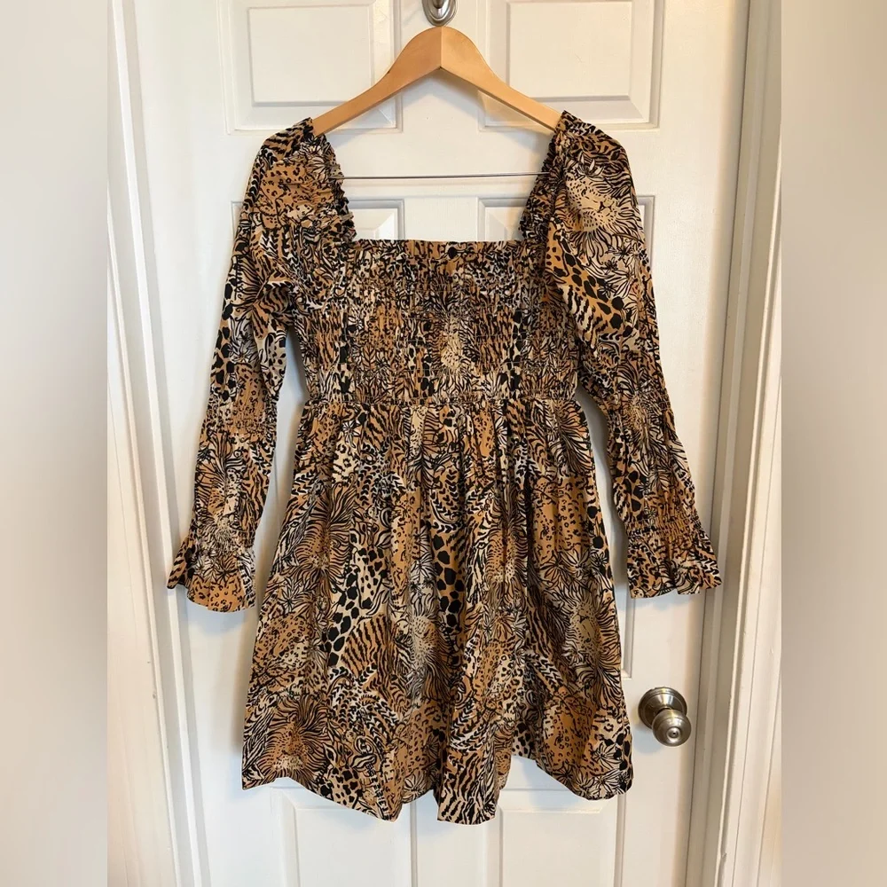 NWT Lilly Pulitzer Women's Beyonca Long Sleeve Dress large - Picture 7 of 8